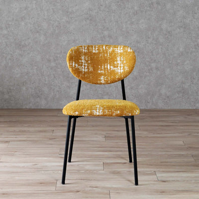 ダイニングチェア アームレスチェア ブークレ ファブリック / PC-267