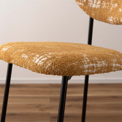 ダイニングチェア アームレスチェア ブークレ ファブリック / PC-267