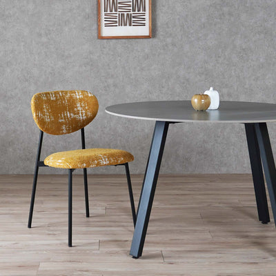 ダイニングチェア アームレスチェア ブークレ ファブリック / PC-267