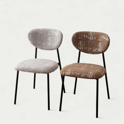 ダイニングチェア アームレスチェア ブークレ ファブリック / PC-267