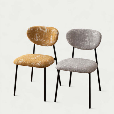 ダイニングチェア アームレスチェア ブークレ ファブリック / PC-267