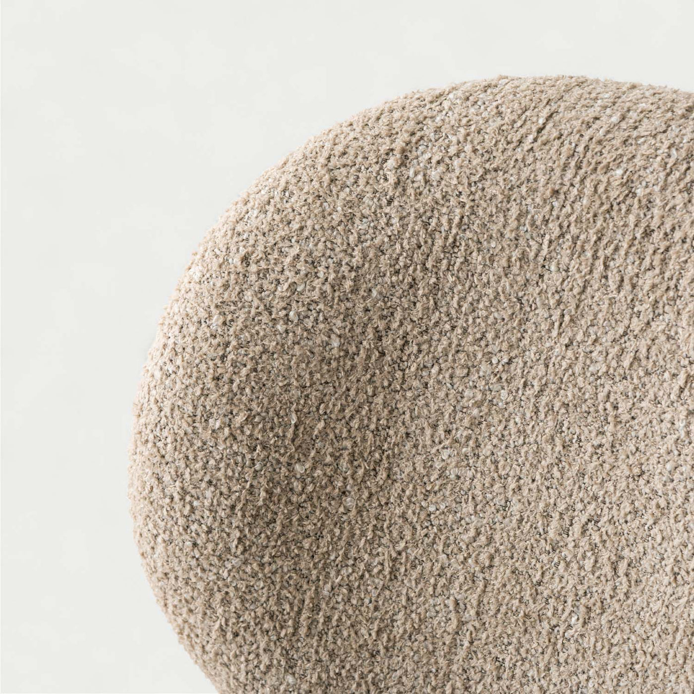 ダイニングチェア ラウンドチェア ブークレ ファブリック / PC-268