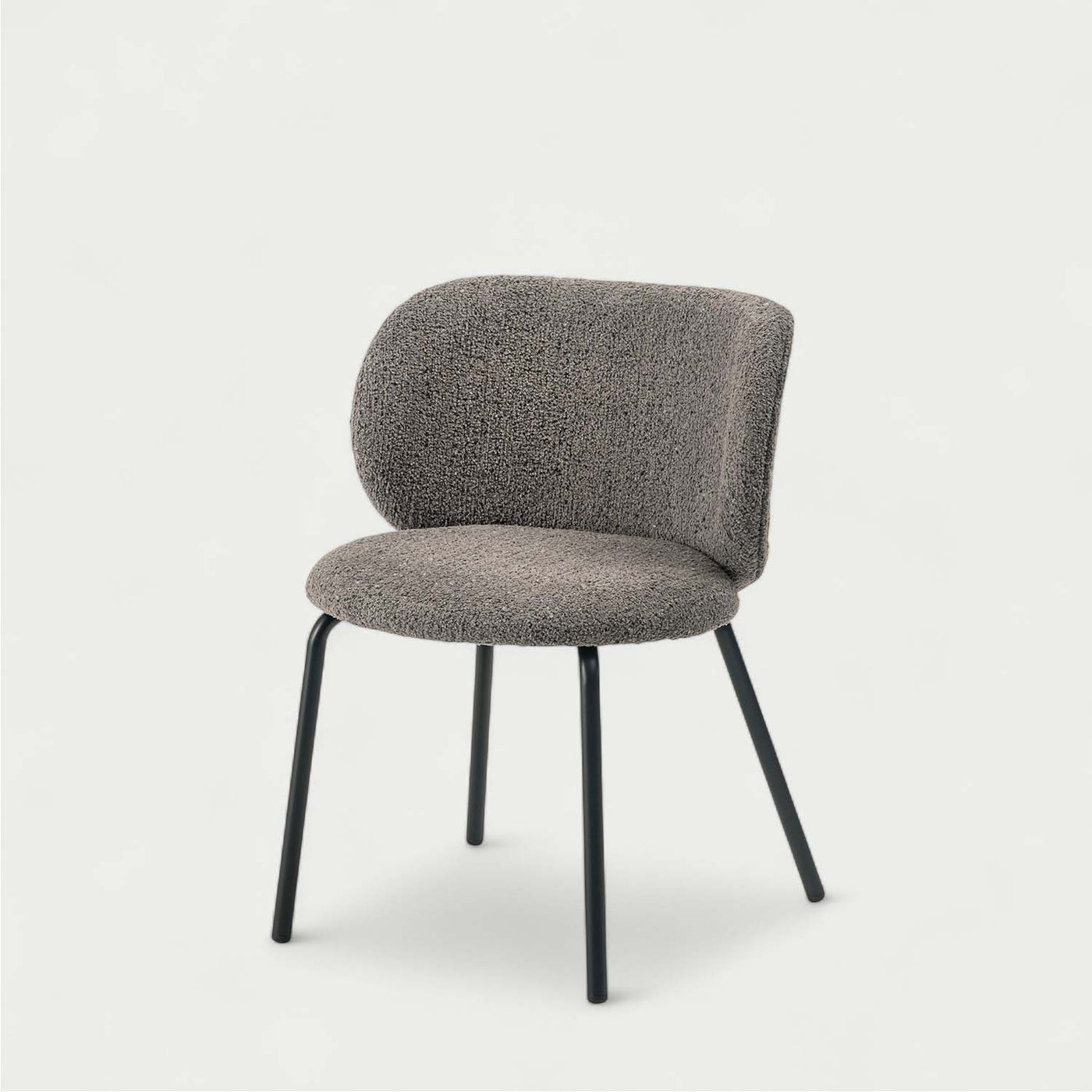 ダイニングチェア ラウンドチェア ブークレ ファブリック / PC-268