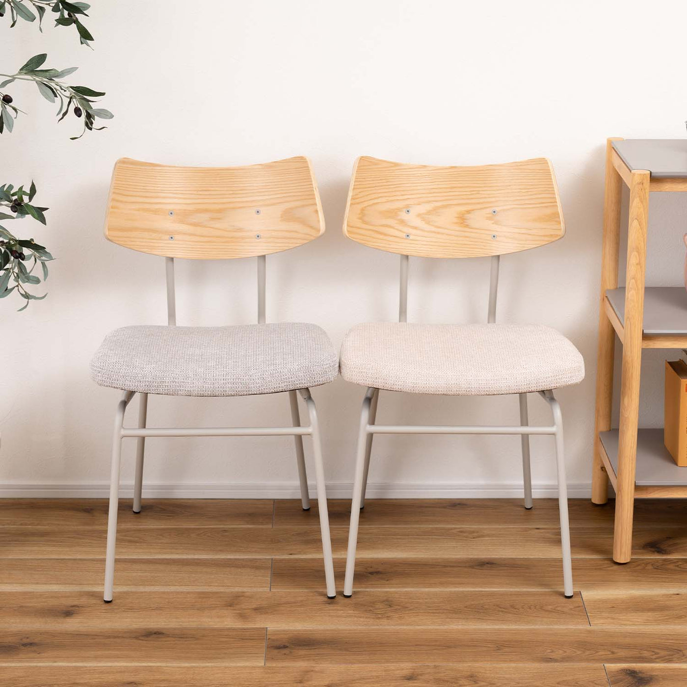 ダイニングチェア スチールチェア ファブリック / PC-620