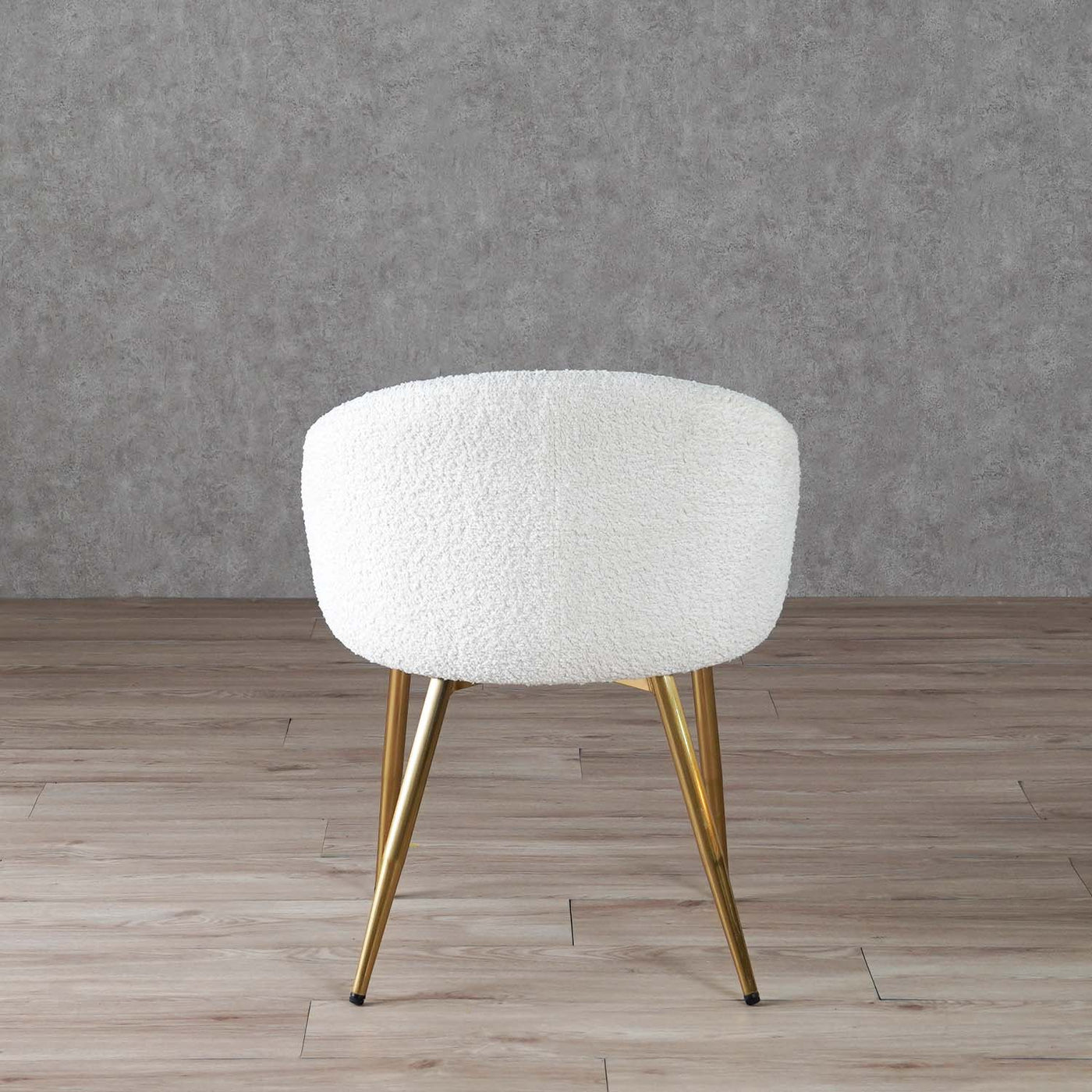 ダイニングチェア ラウンドチェア ブークレ ファブリック / PC-624