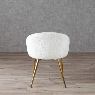 ダイニングチェア ラウンドチェア ブークレ ファブリック / PC-624