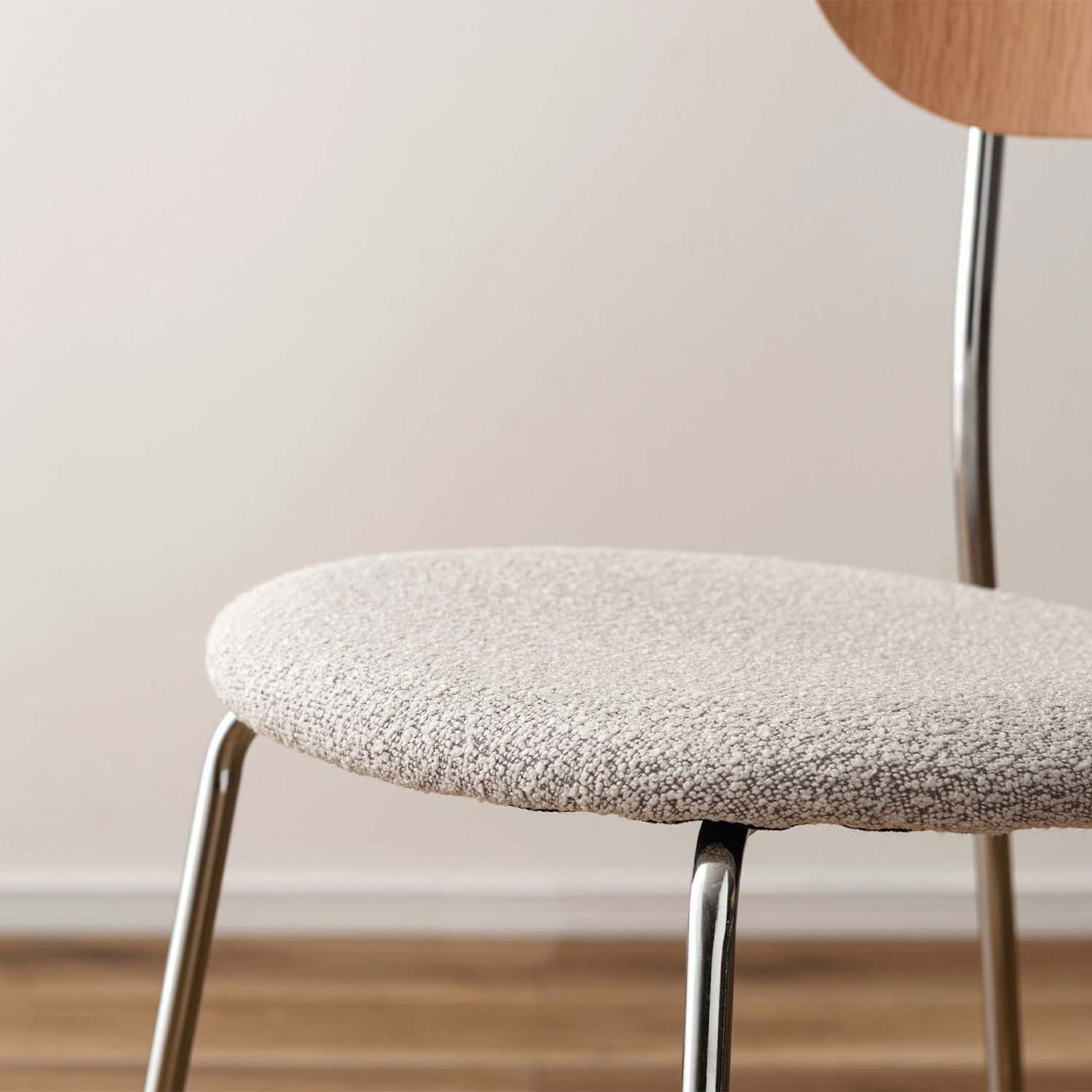 ダイニングチェア スチールチェア ファブリック / PC-845