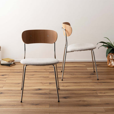 ダイニングチェア スチールチェア ファブリック / PC-845