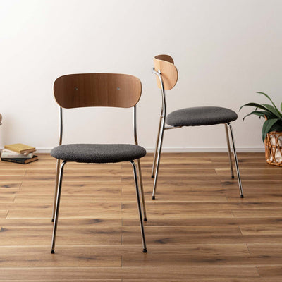 ダイニングチェア スチールチェア ファブリック / PC-845