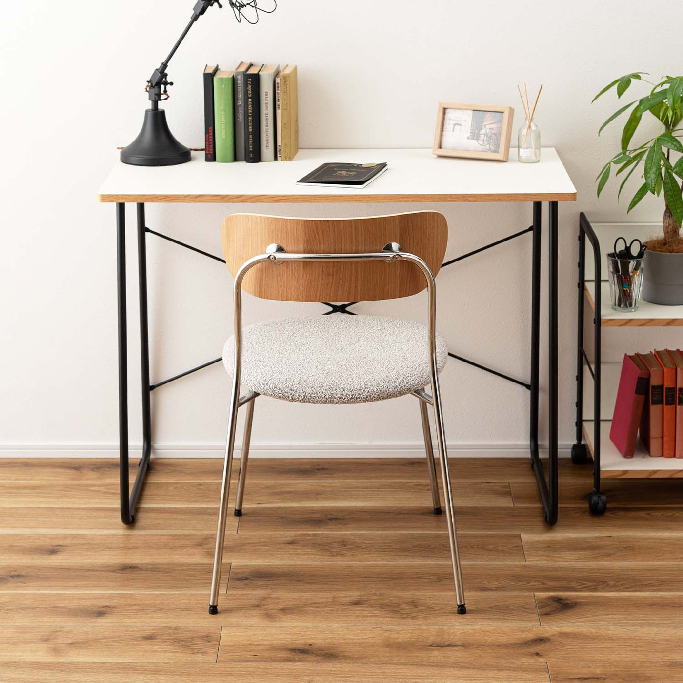 ダイニングチェア スチールチェア ファブリック / PC-845