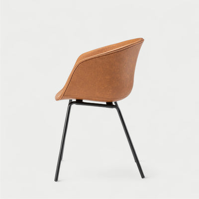 ダイニングチェア ラウンドチェア ソフトレザー PU / PC-989