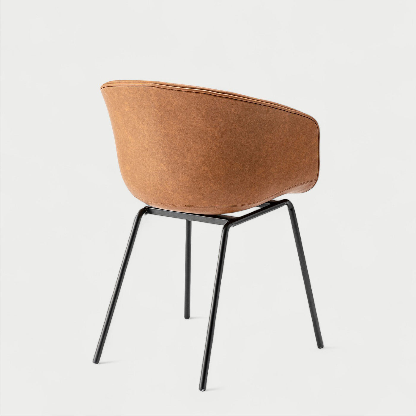 ダイニングチェア ラウンドチェア ソフトレザー PU / PC-989