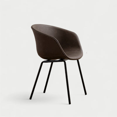 ダイニングチェア ラウンドチェア ソフトレザー PU / PC-989