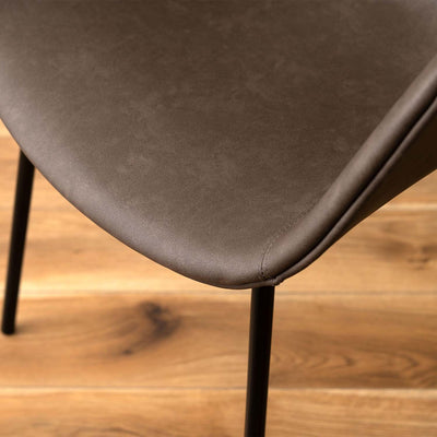 ダイニングチェア ラウンドチェア ソフトレザー PU / PC-989