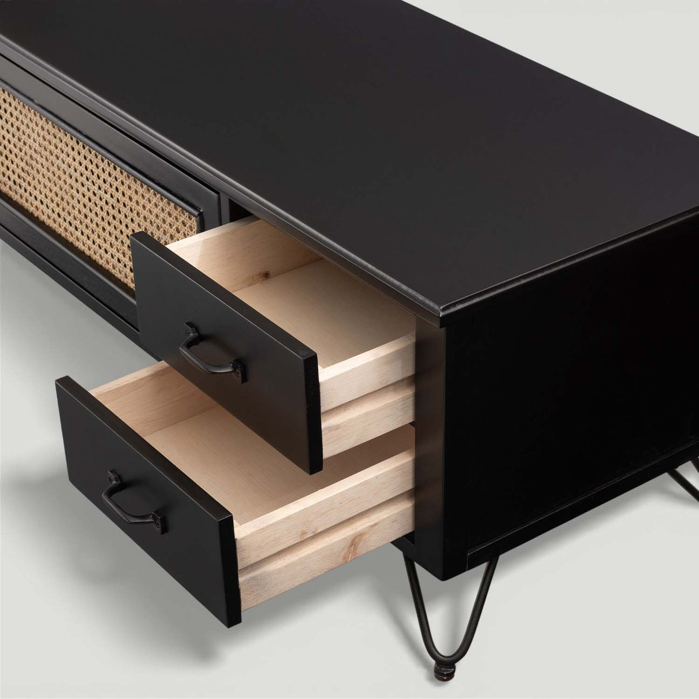 テレビボード ローボード ラタン 幅150cm / PM-336 – Cofel(コフェル)