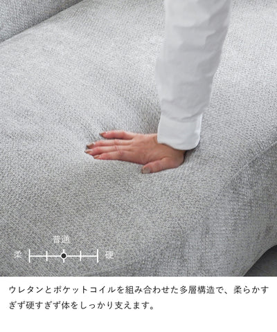 2人掛けラウンドソファ / SF003 開梱設置付き