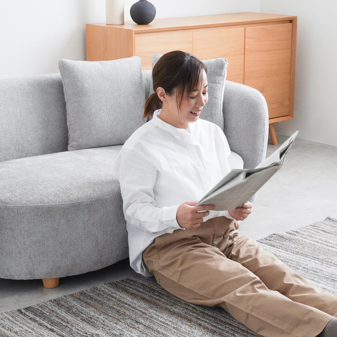 2人掛けラウンドソファ / SF003 開梱設置付き – Cofel(コフェル)