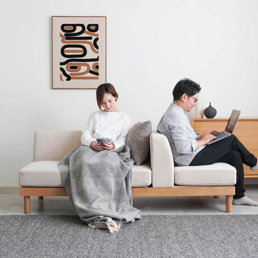 座面組み替え 3人掛けソファ / SF006 開梱設置付き – Cofel(コフェル)