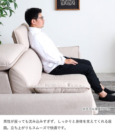 ハイバック 2.5人掛けソファ / SF008 開梱設置付き