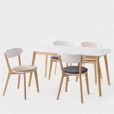 ホワイト天板 ダイニングテーブル 幅150cm / TAP-320WH