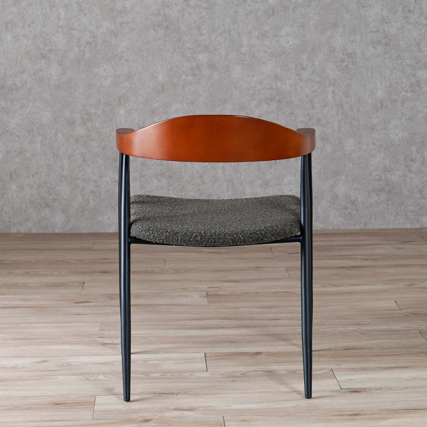 ダイニングチェア アームチェア ブークレ ファブリック / TEC-83