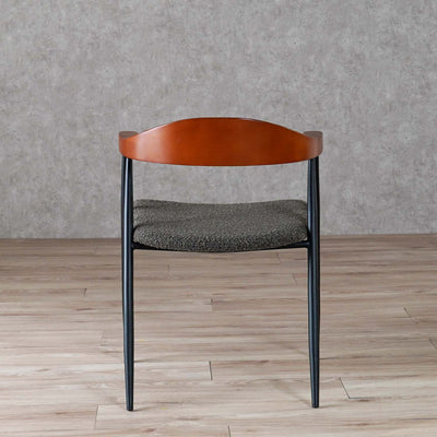 ダイニングチェア アームチェア ブークレ ファブリック / TEC-83