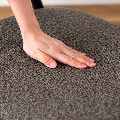 ダイニングチェア アームチェア ブークレ ファブリック / TEC-83