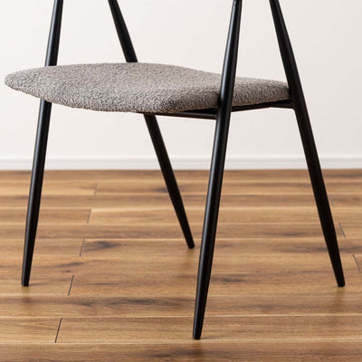 ダイニングチェア アームチェア ブークレ ファブリック / TEC-83