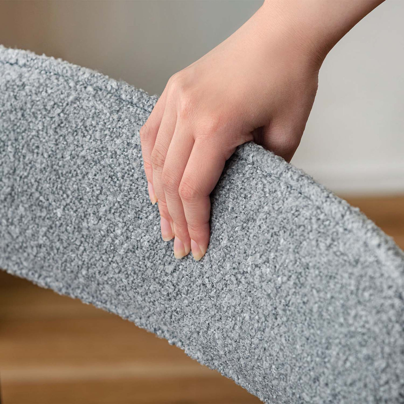 ダイニングチェア スチールチェア アームチェア ファブリック / TEC-86